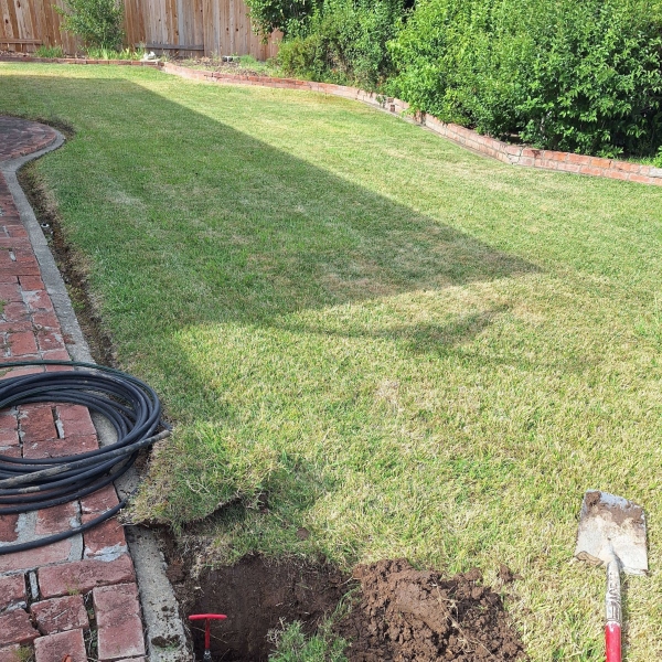 Leaky sprinkler head repair